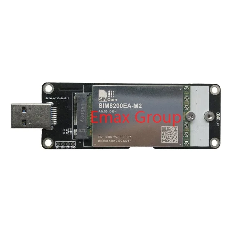 DHL grátis SIMCOM SIM8200EA SIM8200EA-M2 com adaptador USB ou com m.2 para mini pcie