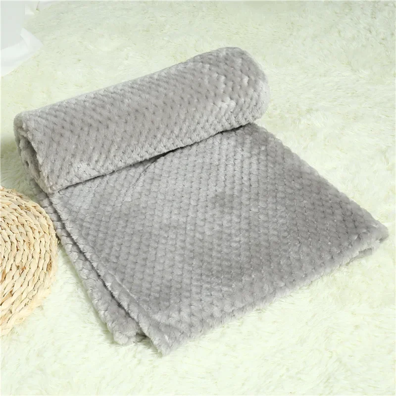 Pet Blanket Dog Fluffy Towel Blanket Fleece Sleeping Cover Towel Cushion for Dog Cats Mat Bed Blanket for Beds Winter Warm