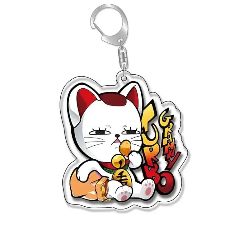 Dandadan Anime Peripheral Supernatural Armed Acrylic Keychain Student Backpack Pendant Gift Collection Christmas Gifts