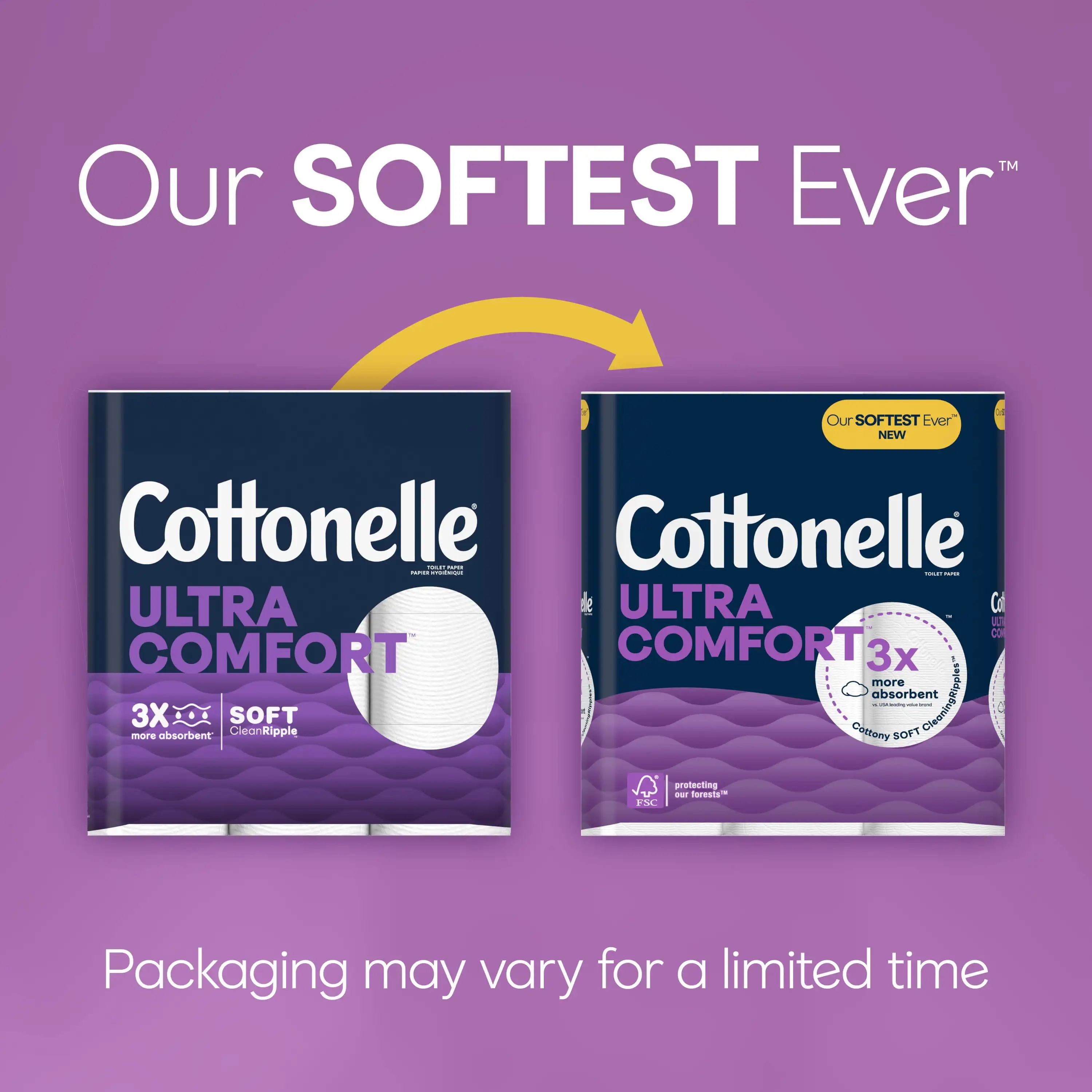 Cottonelle-Papel Higiênico Ultra Comfort, 30 Mega Rolos