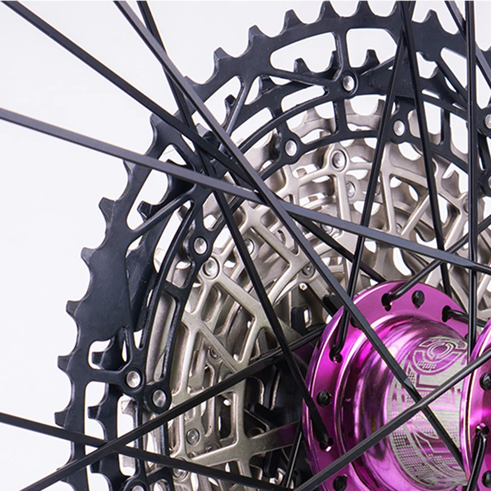 ZTTO MTB 10-Speed Cassette Bicycle Steel Sprocket Freewheel 11-40T/11-50T 10S Gear Ratio K7 Mountain Bike HG Hub fit U6000 M6000