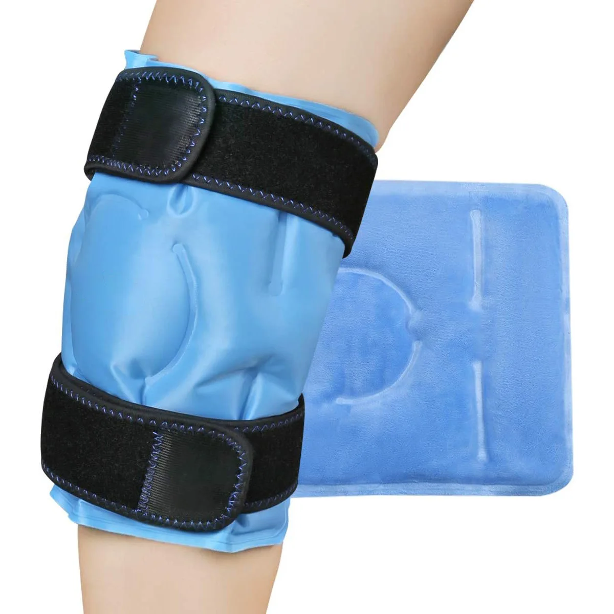 Kneepad Ice Bag Sport Ware Calf Ice Pack Calf Cold and Hot Compress Gel Cooling Knee Pad Therapy Bag