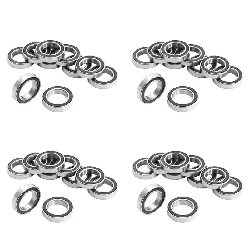 

A84X-40 шт. 6802-2RS 15X24x5 мм Металлические герметичные шарикоподшипники с глубоким пазом