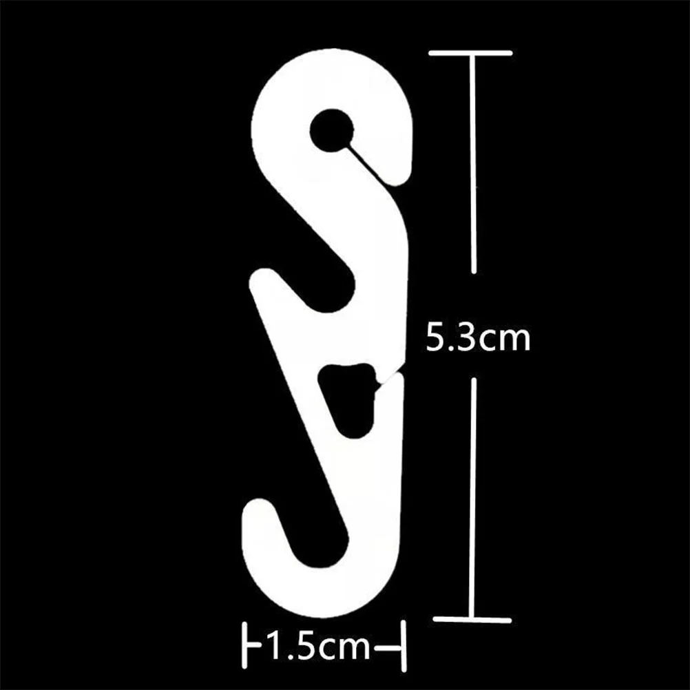 30 قطعة من وصلات حزام الأذن على شكل حرف S، خطاف قناع قابل للتعديل للتوافق العالمي مع معظم الأذن