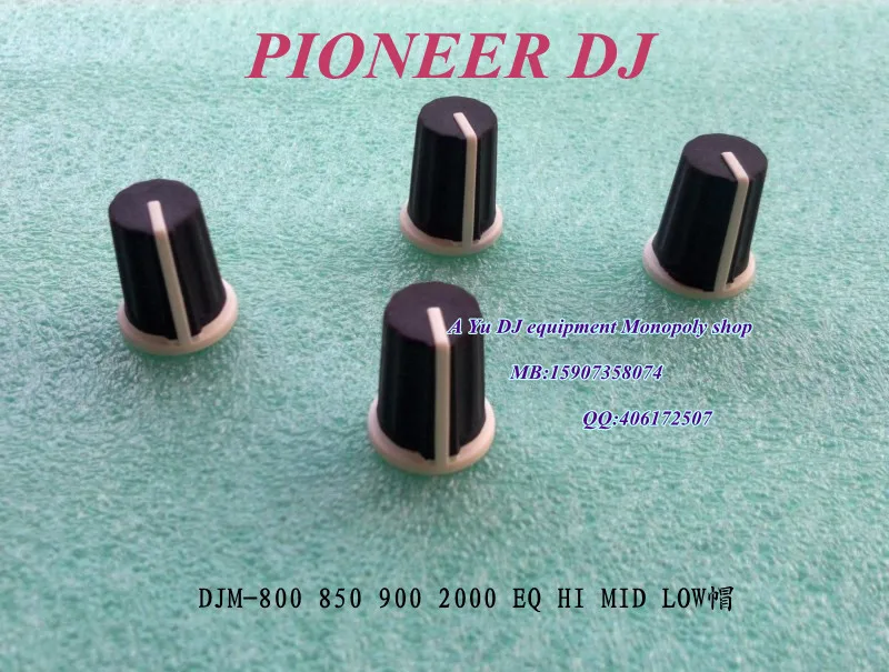 [BELLA] original  DJM-800 850 900 2000 EQ HI MID LOW KNOB CAP potentiometer cap --20PCS/LOT