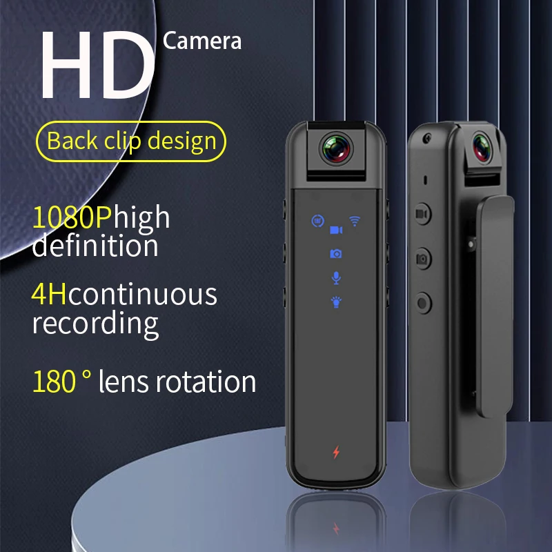 HD 1080P night vision mini WiFi hotspot camera mini sports camera mini outdoor camera law enforcement recorder