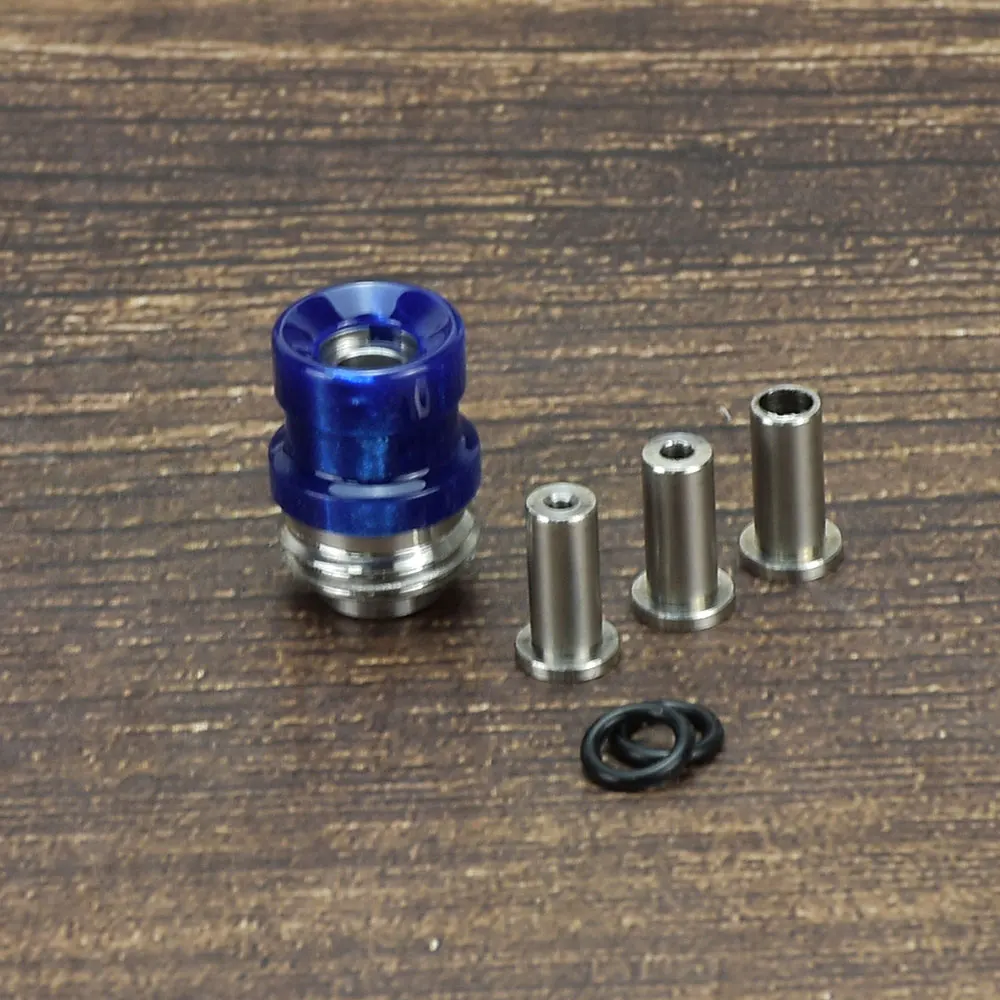 Mission-Punta de goteo Normal para sxk BB / Billet / Boro AIO Box Mod SS + inserto de aire de resina, 1,5mm/2mm/3,5mm