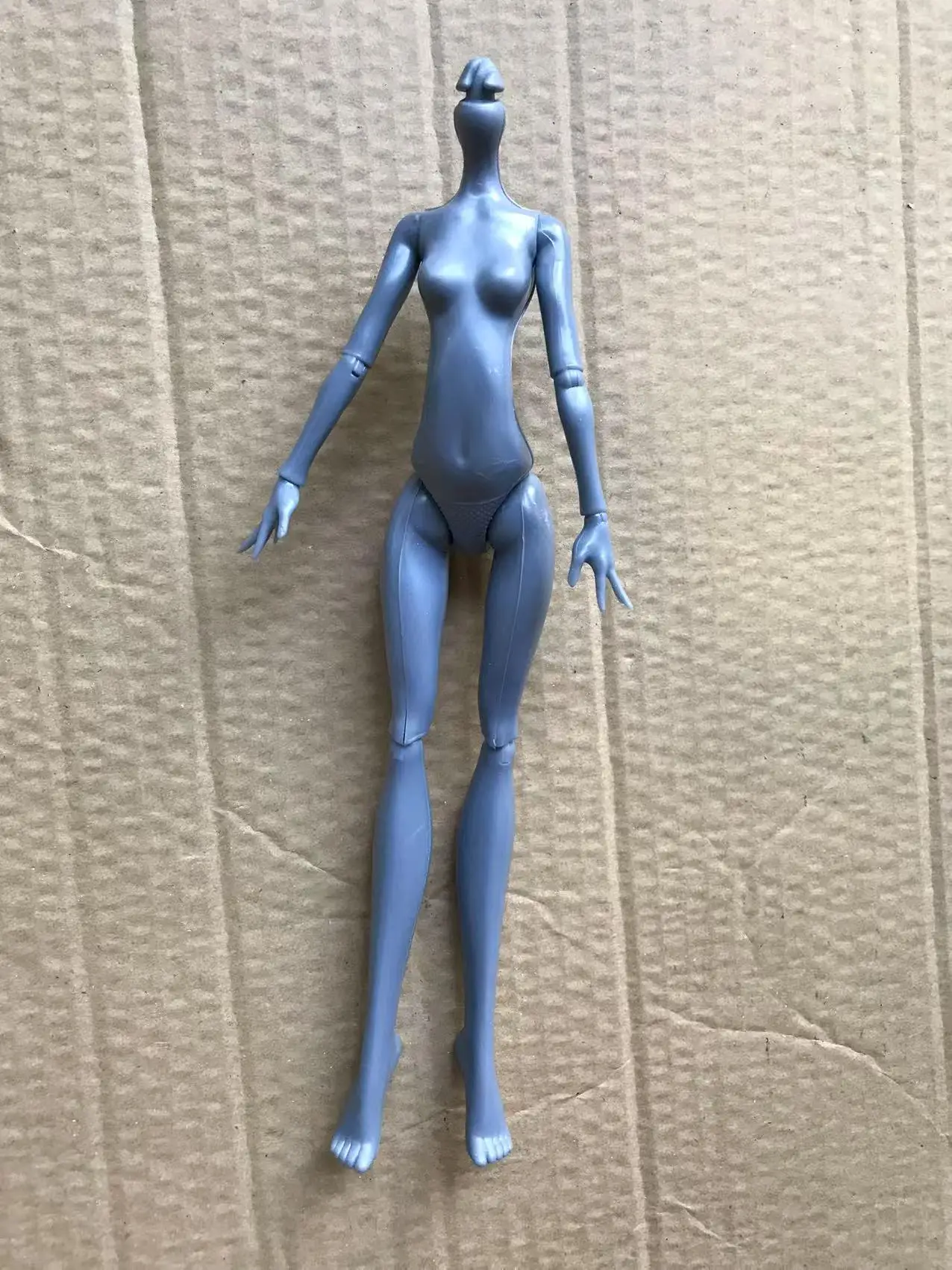 23cm Multi-Joints Beweegbare Popfiguur Lichaam Speelgoed Wit Groen Bruin Monster Pop Lichaam Geschikt voor Vele Hoofden voor Kinderen