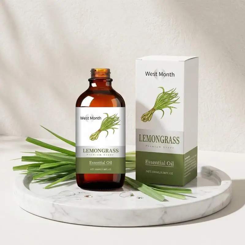 Lemongrass Soothing Essential Oil Moisturizing Brightening Whitening Plant Fragrance Smoothing Refreshing Relaxing Essential Oil