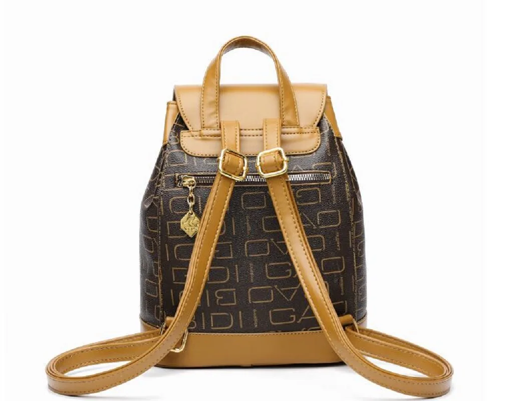2026 Women's New Fashion Luxury High Quality Leather Travel Backpacks Classical Large Capacity Shoulder Bags Totes Crossbody Bag