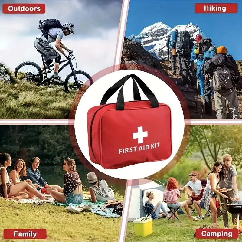 Multi-Purpose First Aid Kit Portable Travel Outdoor Camping Emergency Medicine Storage Bag Useful Medicine Survival Bag