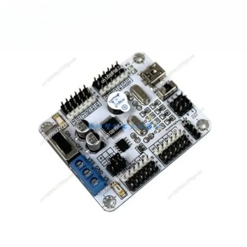 24 Way Digital Servo Controller Board Ultrasonic Angle Detect Module With Game Handle Support For DIY Robot Assembly