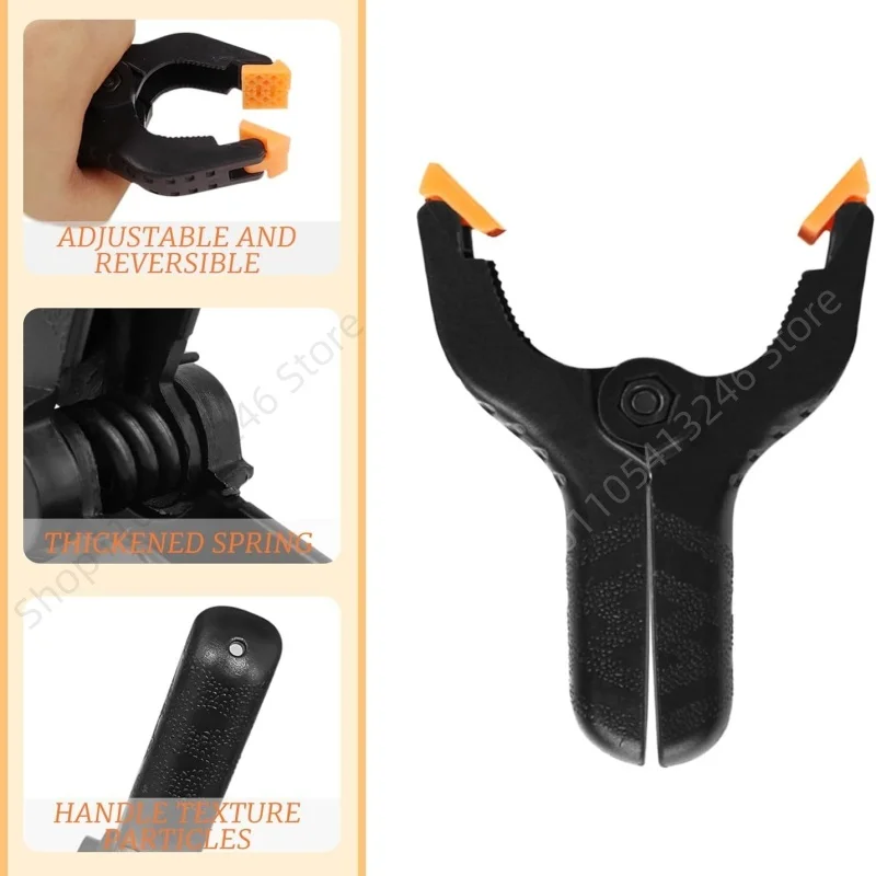2 Inch Woodworking Spring Clamps DIY Tools 5/10Pcs Plastic Toggle Clamp for Woodwork Spring Clip Photo Studio Fixed Clip