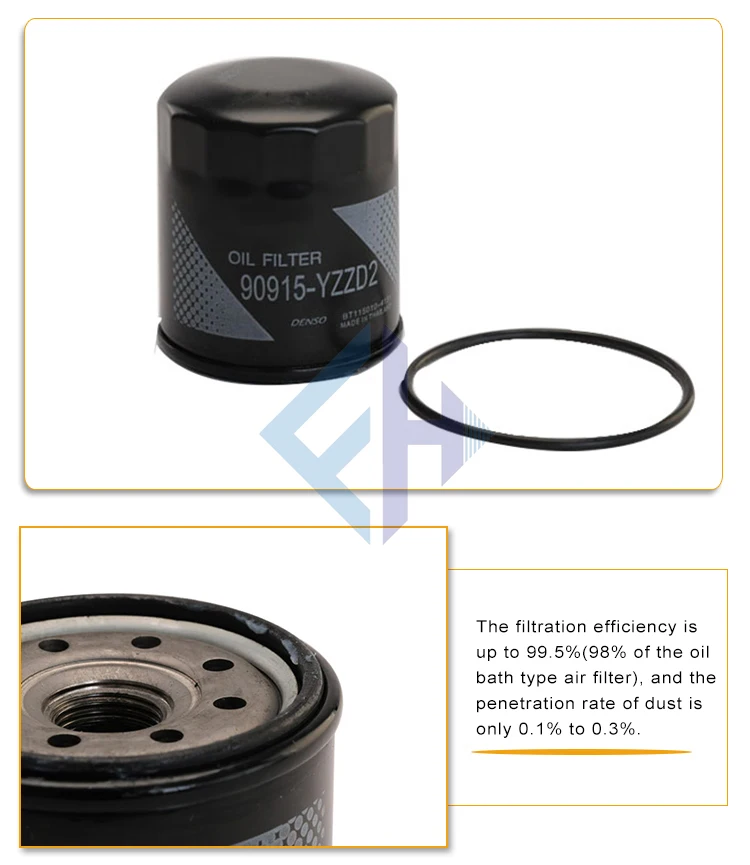 Best Selling Product OEM 90915-YZZD2 Car Engine Oil Filter For  CAMRY 2001-2006