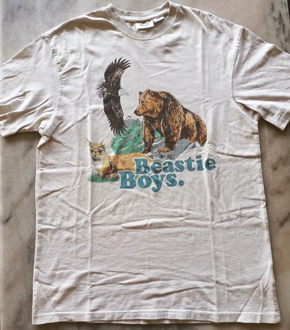 

Beastie Boys Band White Cotton All Size Unisex Shirt Men T-Shirt Unisex Men Women Summer Casual Crew Neck Cotton Tee