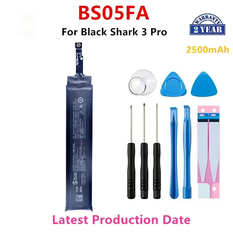 Orginal BS01FA BS08FA BS06FA BS05FA BS10FA Battery For Xiaomi Black Shark 5 5RS 5Pro Shark 4 4Pro 3 3S 3Pro Shark 1