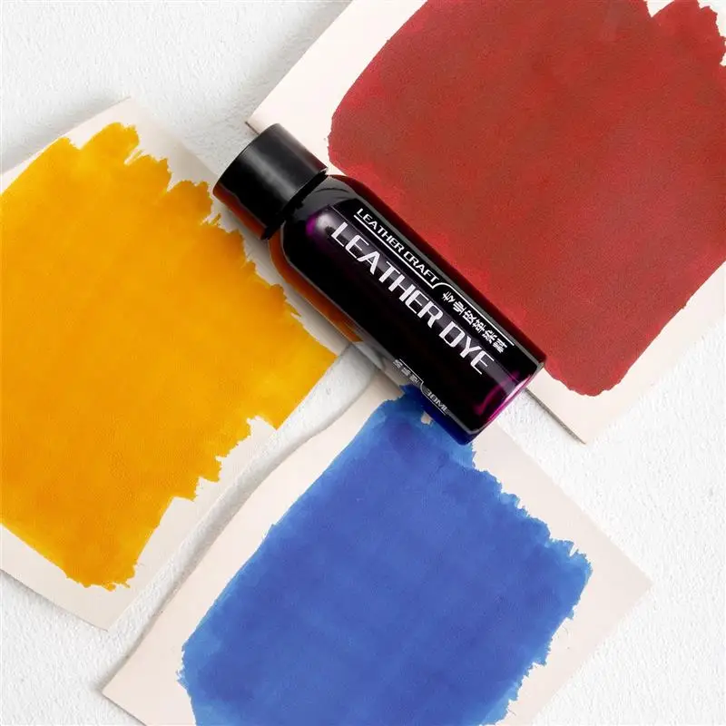 Professional Leather Paint Series Oil Dye Dressing Leather Pigment Color Coats Leather Finish Supplies DIY Leather Craft Dye