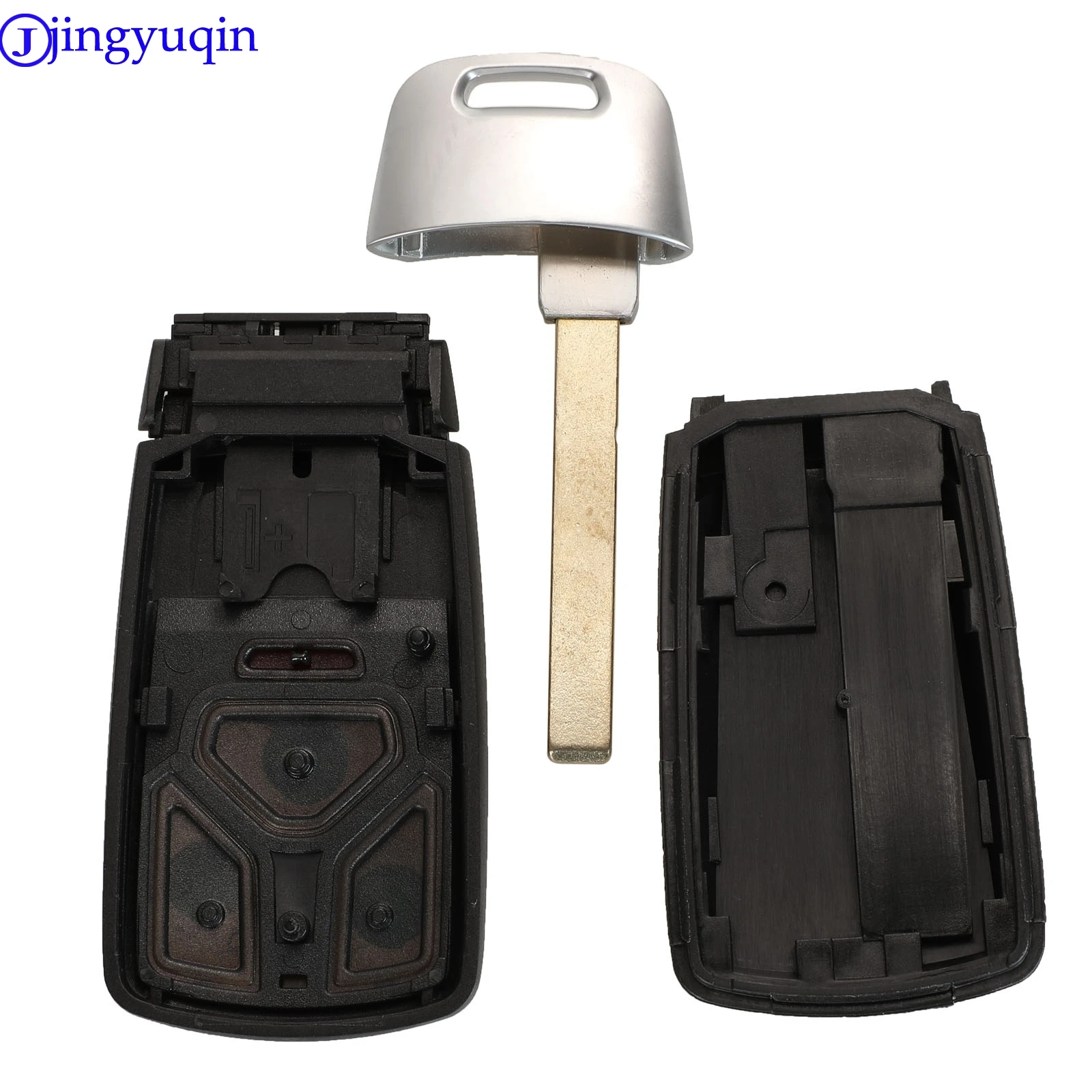 jingyuqin New 5pcs Remote Car Key Case Shell For Audi A4 A4L A5 A6L QT S5 S7 Q7 TTS Auto Protection Accessories