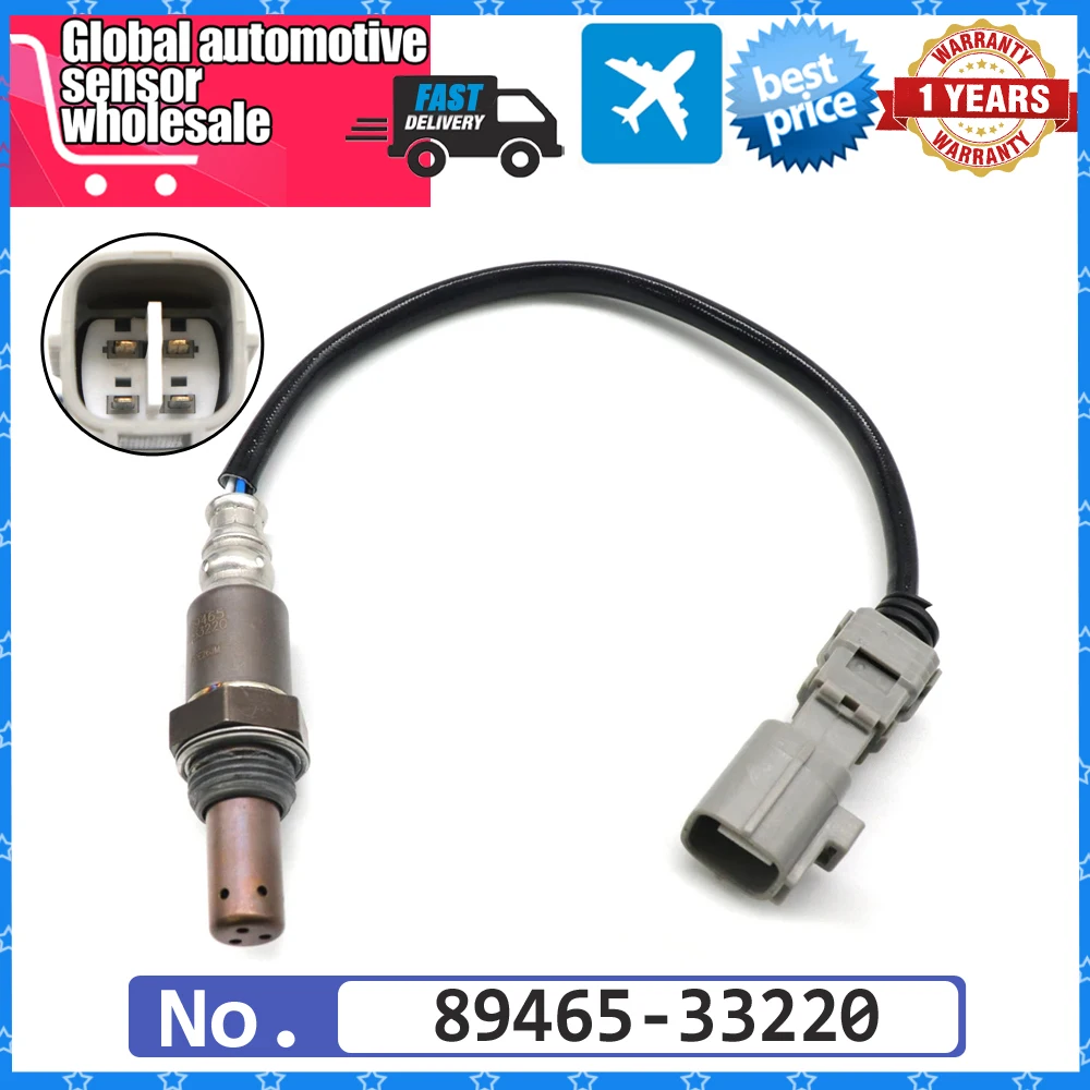 

Новый 89465-33220 автомобильный датчик соотношения воздуха и топлива Лямбда кислорода для Toyota Camry Sienna Highlander 2.4L Scion TC Lexus LS460 8946533220