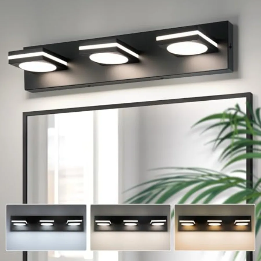 

Bathroom Fixtures, Vanity Light Modern LED Acrylic Lighting Fixtures, Bathroom Accessories Dimmer Lamps, CCT, ch
