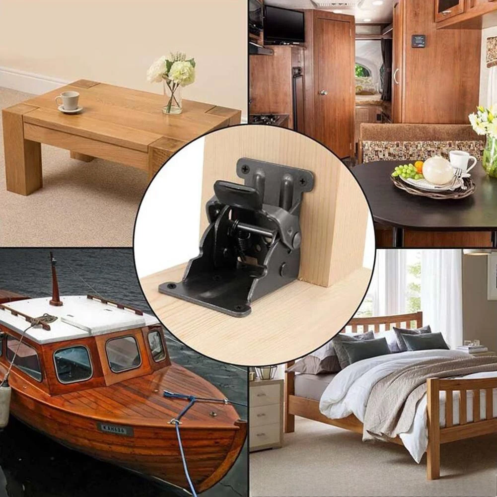 Furniture Table Leg Connection Support Hardware Precision-Engineering For Safety For Telescopic Dining Table