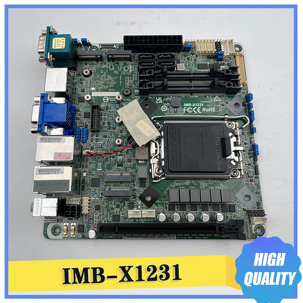 W680 Industrial Motherboards Chipset 12th Gen 13th Gen 1700 Pin For ASRock IMB-X1231