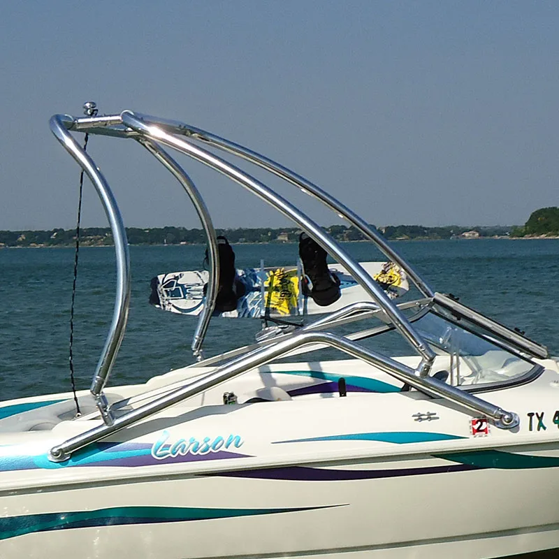 T78 Aluminum Wakeboard Tower Polished Wakeboard Boat Tower Wakeboarding Tower