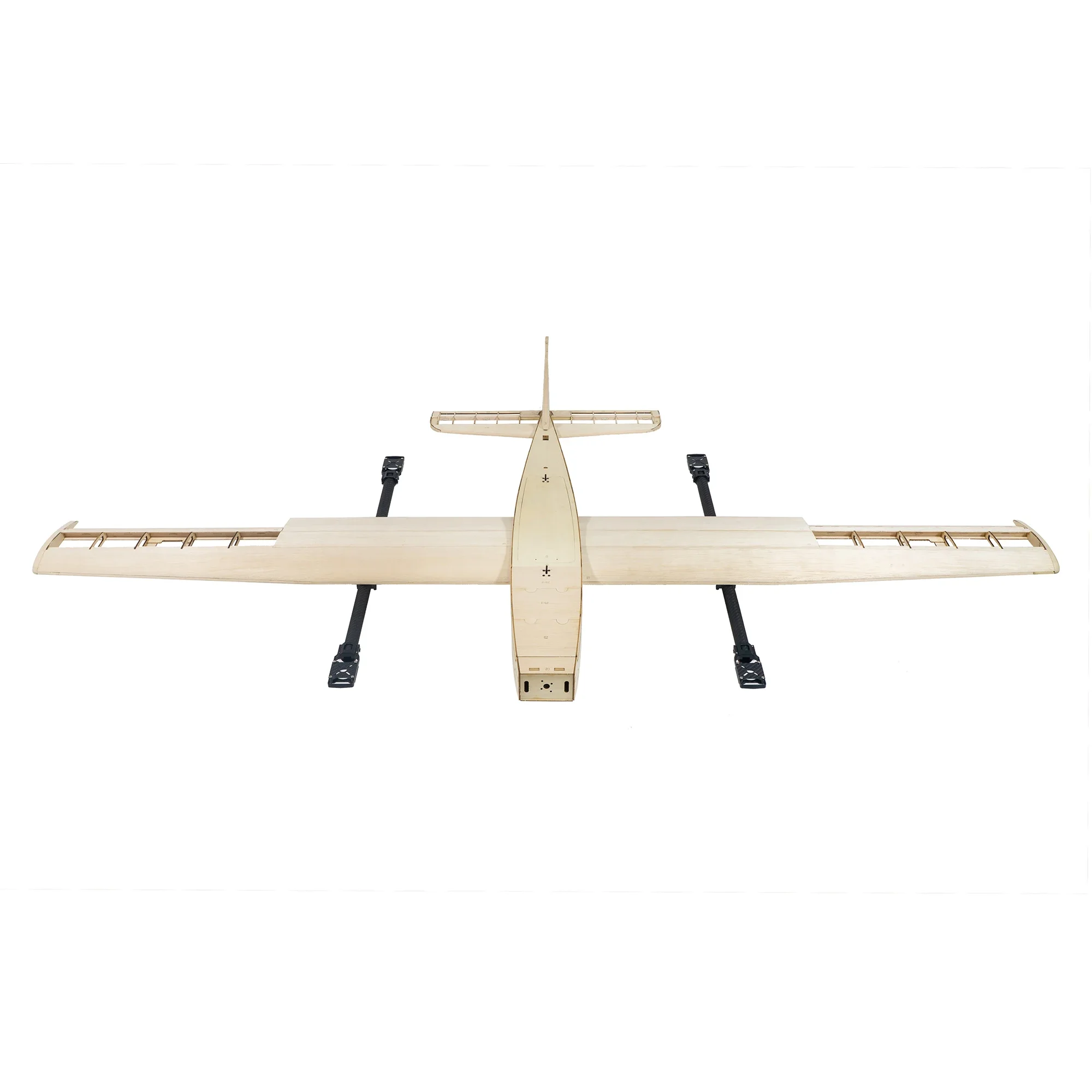 DW Hobby QA418 1,8M Balsa VTOL Bausatz – Starrflügel-UAV mit Motorhalterungen für FPV-Kartierung – Detail 9