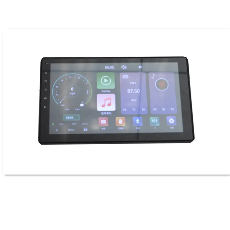 HXYB-F10 12V-96V Support CAN Cart Electric Instrument Cluster Display, 10 Inch Touch Screen