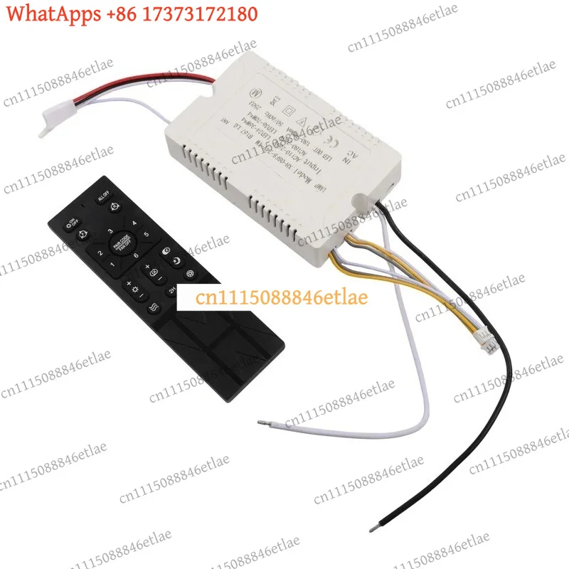 k03 6 Speed Adjustable Frequency Fan Light Receiver, Indoor Lighting Controller With Simple Reset Function For Home Use