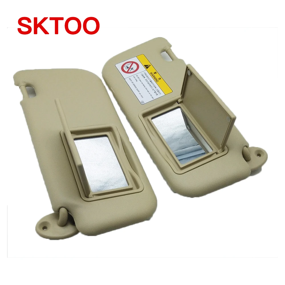Car Sun Visor Makeup Mirror For Toyota Corolla Levin 2014-2017   Auto Accessories
