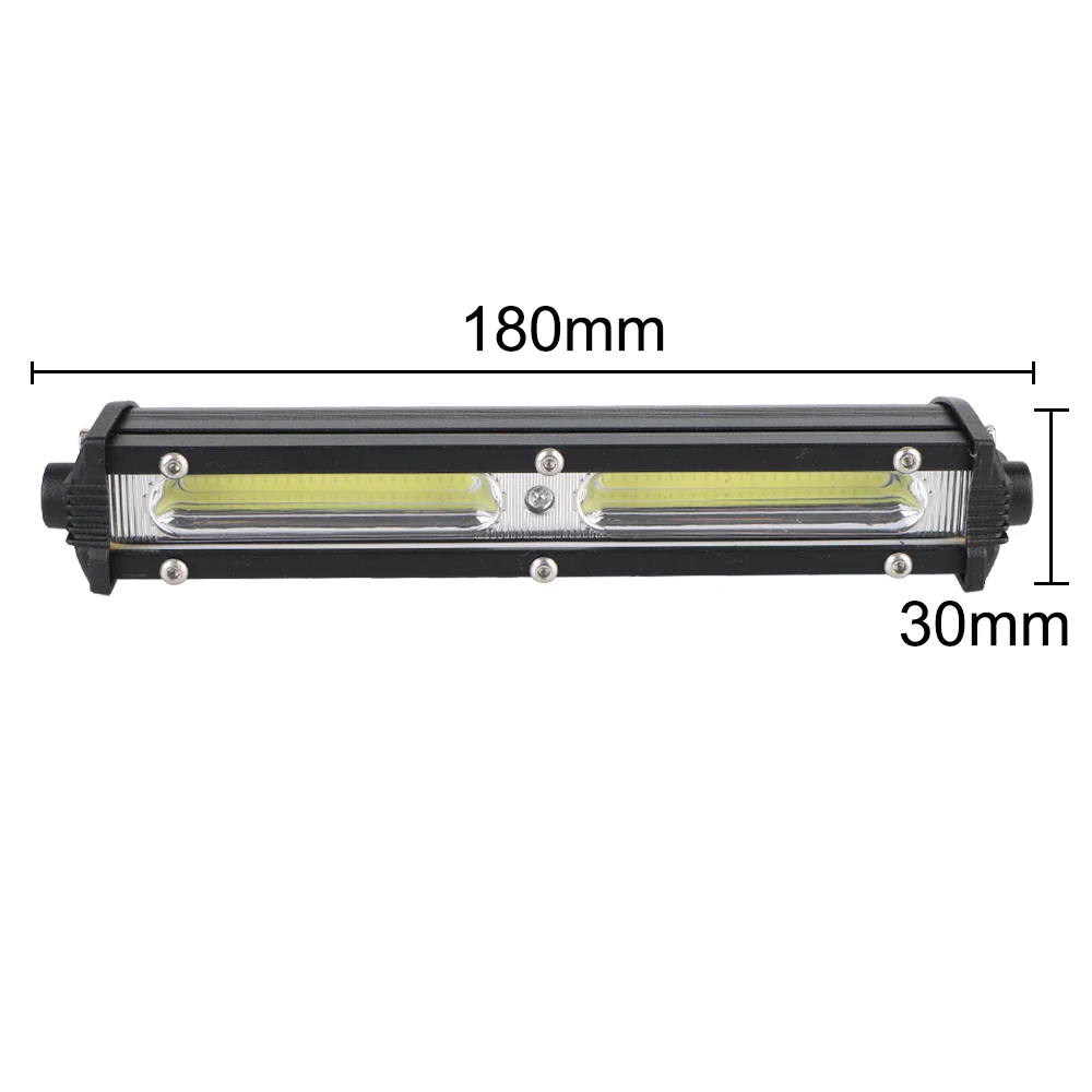 Car LED Work Light Light Bar LED Headlight 6500K Strip Light For car Auto Truck Lorry Trailer SUV 12V Spotlight