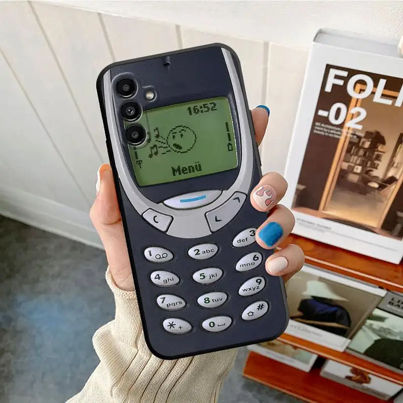 Case For Samsung Galaxy A52 A53 A12 A13 A54 A32 A51 A71 A23 A33 A21s A13 5G A22 A50 Soft Phone Case Magnetic Radio Tape Cassette - náhled 4