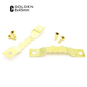 شماعات إطار الصورة Sawtooth ، جدار صور معلق ، منشار مرآة اللوحة الزيتية خطافات الأسنان مع مسامير ، ذهبي ، فضي ، أسود ، 25 قطعة أعلى 10 مبيعات منشار صائغ - رقم 7