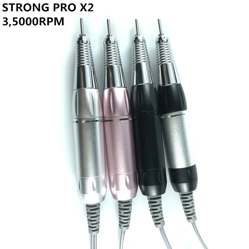 Saeyang STRONG 210 PRO X2 Handpiece 35000 RPM Dental  Micromotor Polishing Electric Nail Drill manicure machine