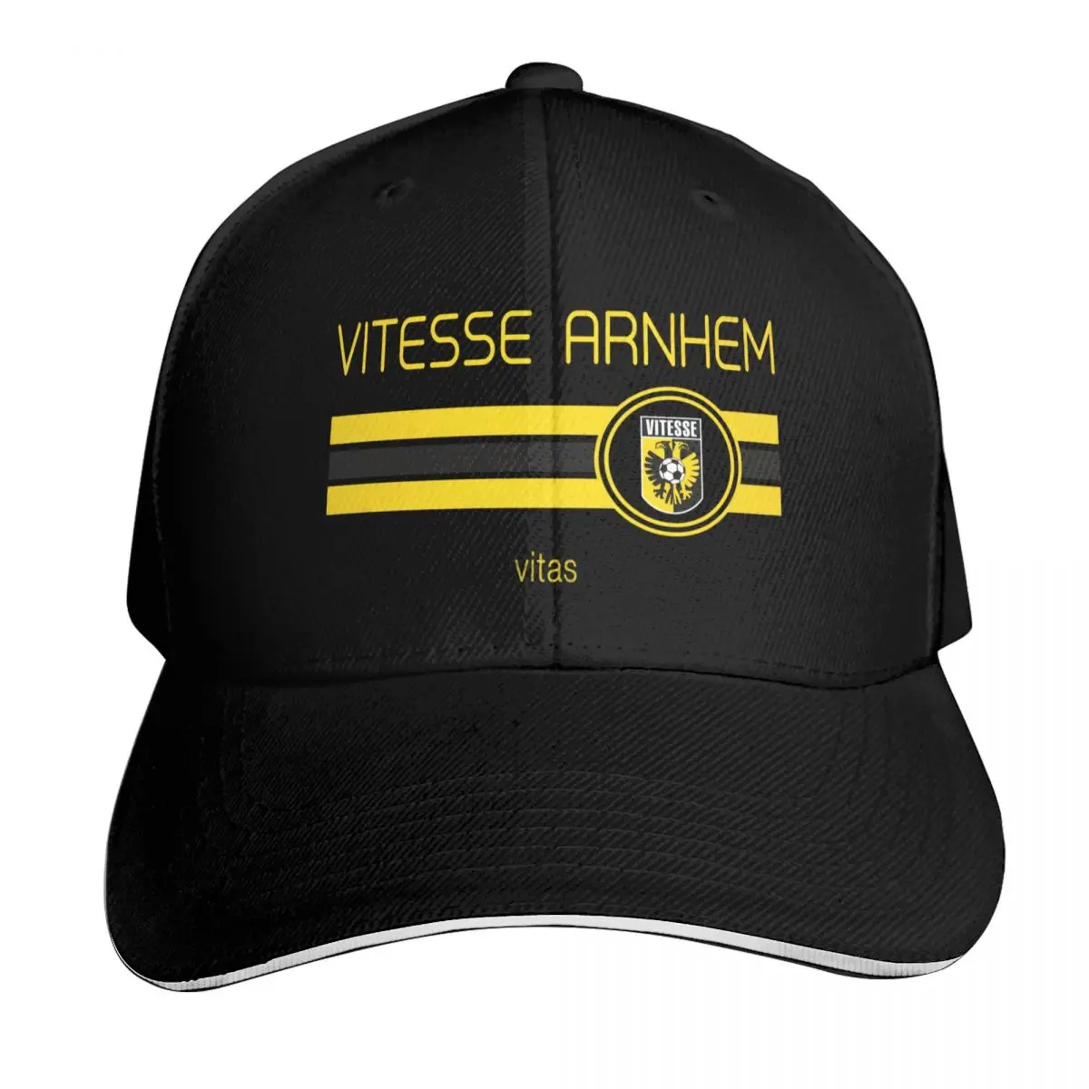 Eredivisie - Vitesse Arnhem (Away Black) Baseball Cap Luxury Hat Christmas Hat birthday party Hat Golf Women Men's