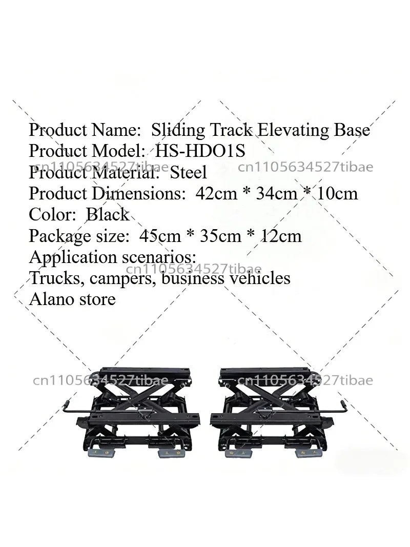 Adjustable Car Seat Base with Height, Tilt, and Forward/Backward Movement for Front and Rear Seat Comfort