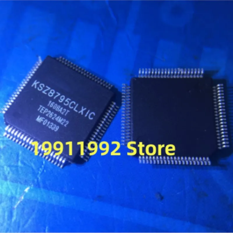 3PCS New KSZ8795CLXCC  KSZ8795CLXIC  QFP80 Microcontroller chip IC