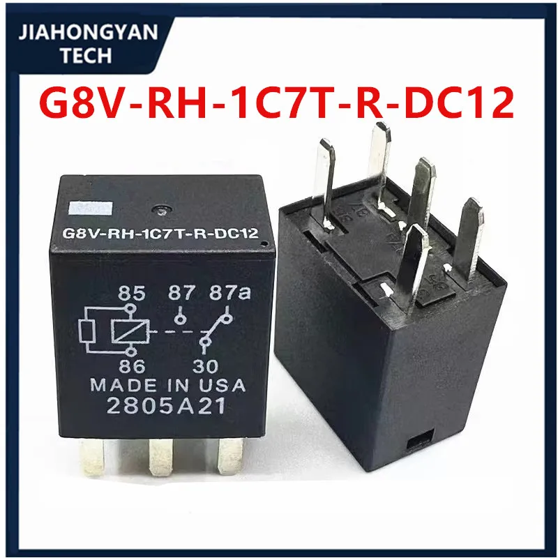 2PCS 5PCS Original G8V-RH-1C7T-R-DC12 12V 35A five-pin conversion relay