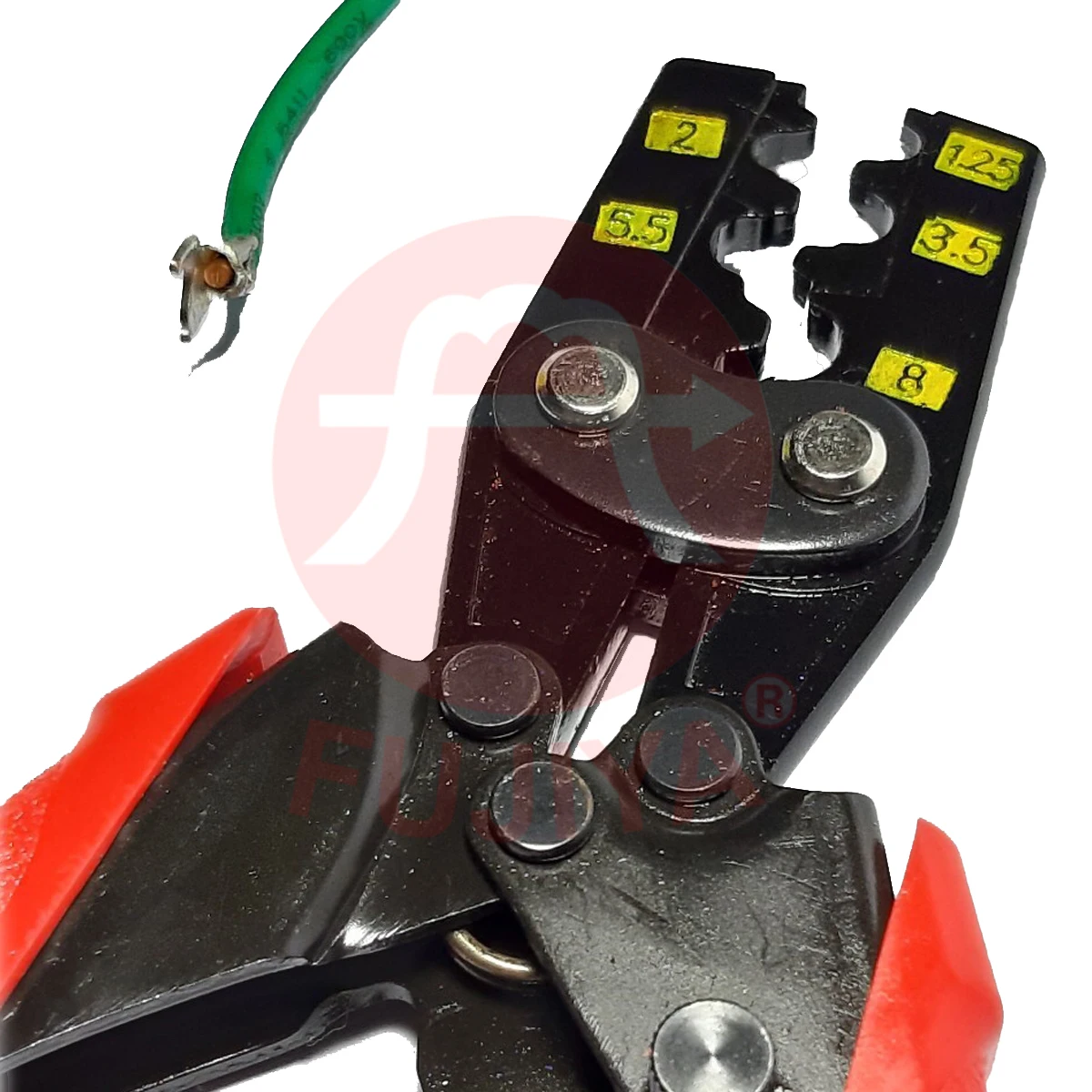 Steel Non-insulated Serrated Jaw Crimping Pliers Tool for Terminals Metric OEM