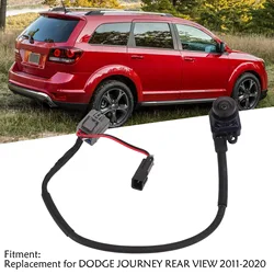 Backup Camera Reversing Camera Rear View Camera 56054158AB Clear Image IP68 Waterproof Replacement for  JOURNEY 2011‑2020