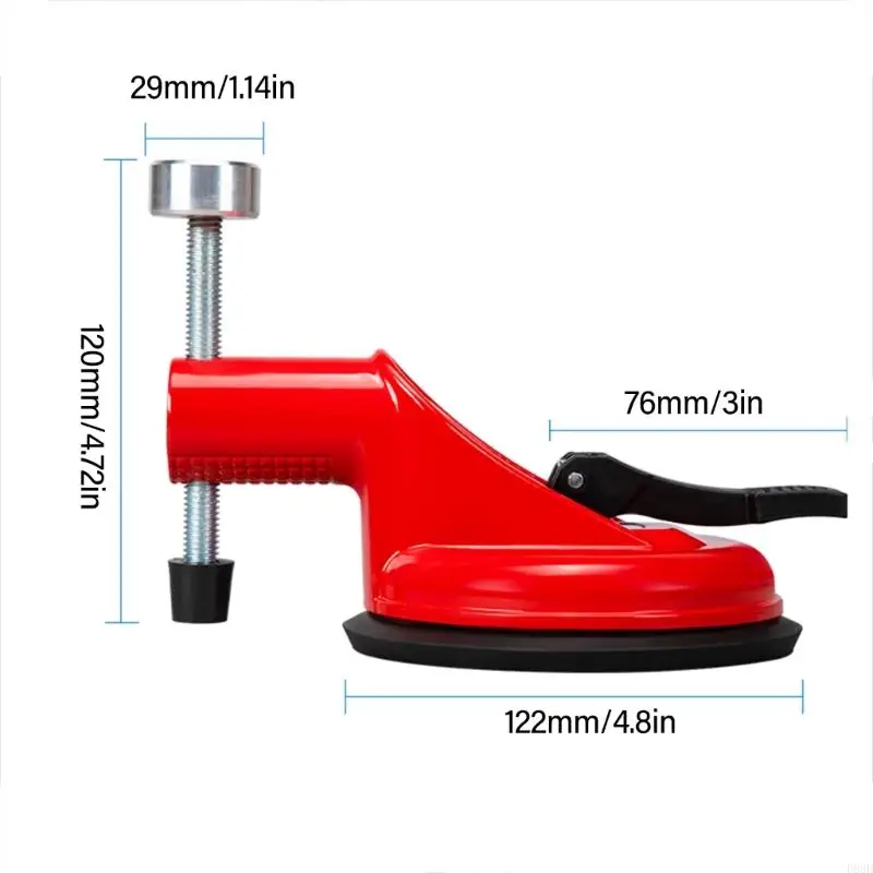 P88F Tile Leveling Tool Suction Cup Tensioner for Precise Alignment and Efficient Installation in Home Renovations Marble