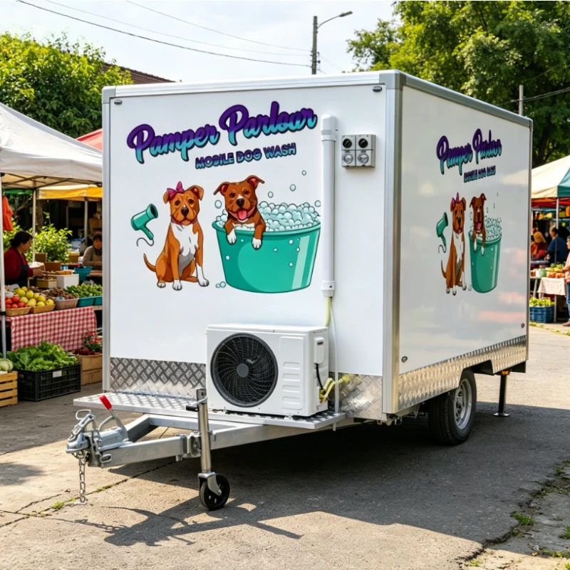 Coffee Equipment Service - Customized Fully Equipped Mobile Food Trailer