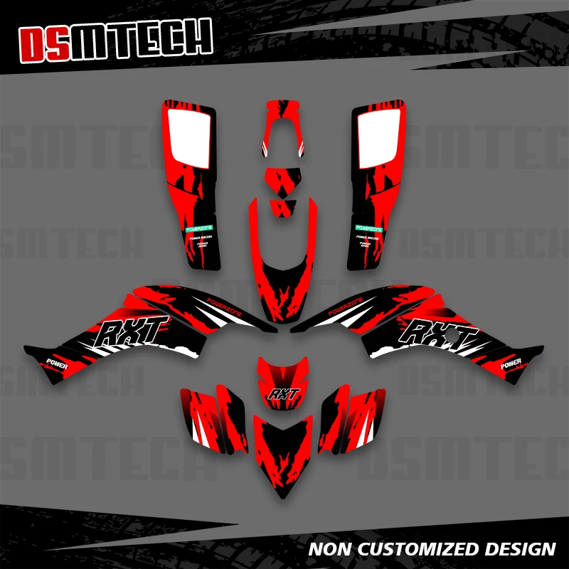 

DSMTECH New STYLE DECALS STICKERS Graphics Kits Fit for Honda TRX400EX 1999-2007 2000 2002 2003 2004 2005 2006 Fourtrax ATV