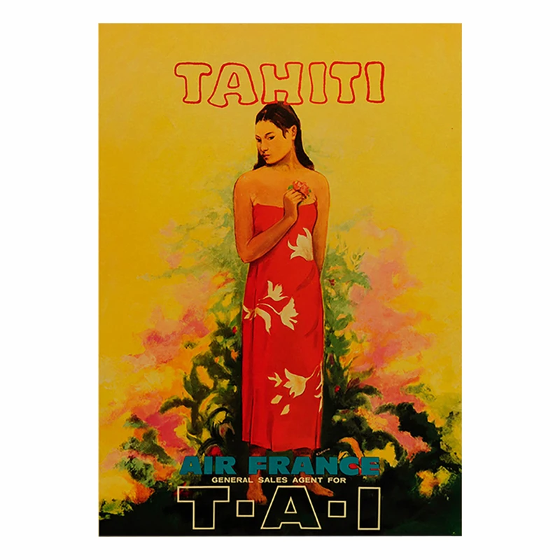 

Travel Cities Plaque Metal Signs Vintage Poster Italy Japan Thailand TAHITI Landscape Retro Plate Art Painting Home Bar Pub Club