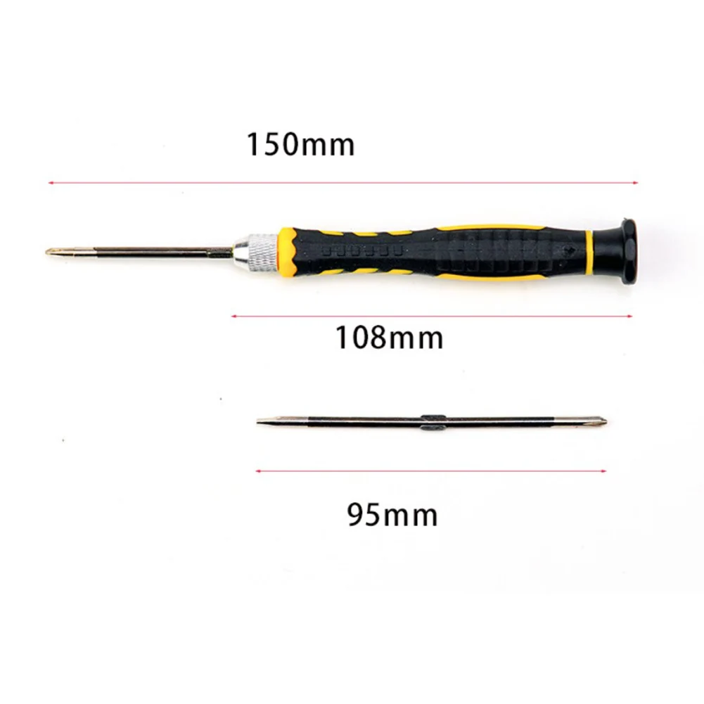 5 In 1 Screwdriver Set Alloy Steel Flat Tip Screwdriver Magnetic Slotted Cross Screwdriver For Phone Laptop Repair Open Tool