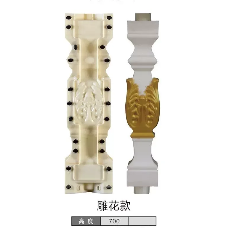 Roman Column Fence Mold for Building Concrete Plaster Balcony Baluster Mould Construction DIY Home Garden Decor