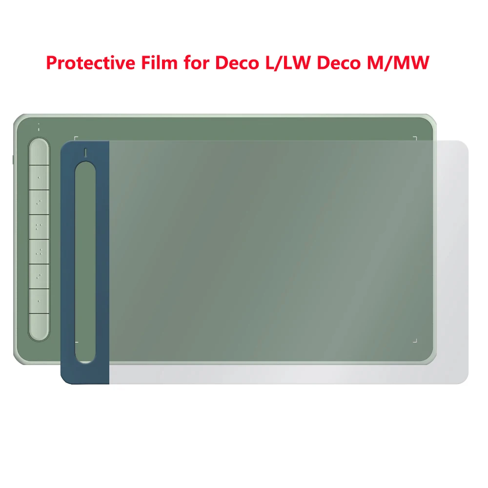 

Protective Films for XP-Pen Deco L/LW Deco M/MW Graphic Tablet Draw Tablet