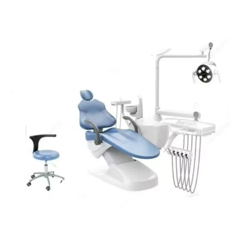 Removable spittoon 90° removable sidebox dental chair full set high quality complete dental chair unit