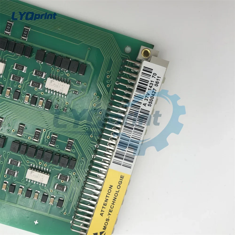 

Оригинальная 85% новая печатная машина Roland 700, 1 шт., 37 В, 1431 70 5500427 0611, печатная плата A37V143170